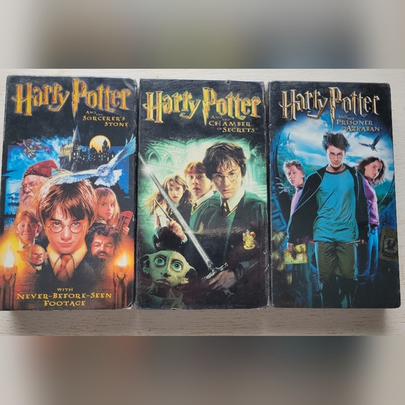 Harry Potter VHS 3 Movie Set - Picture 1 of 3